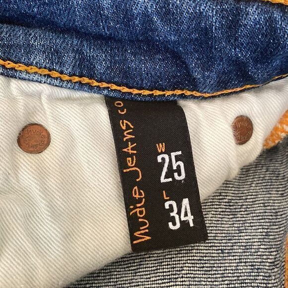 Nudie Jeans Skinny Lin Navy Friday Blues - Picture 10 of 16